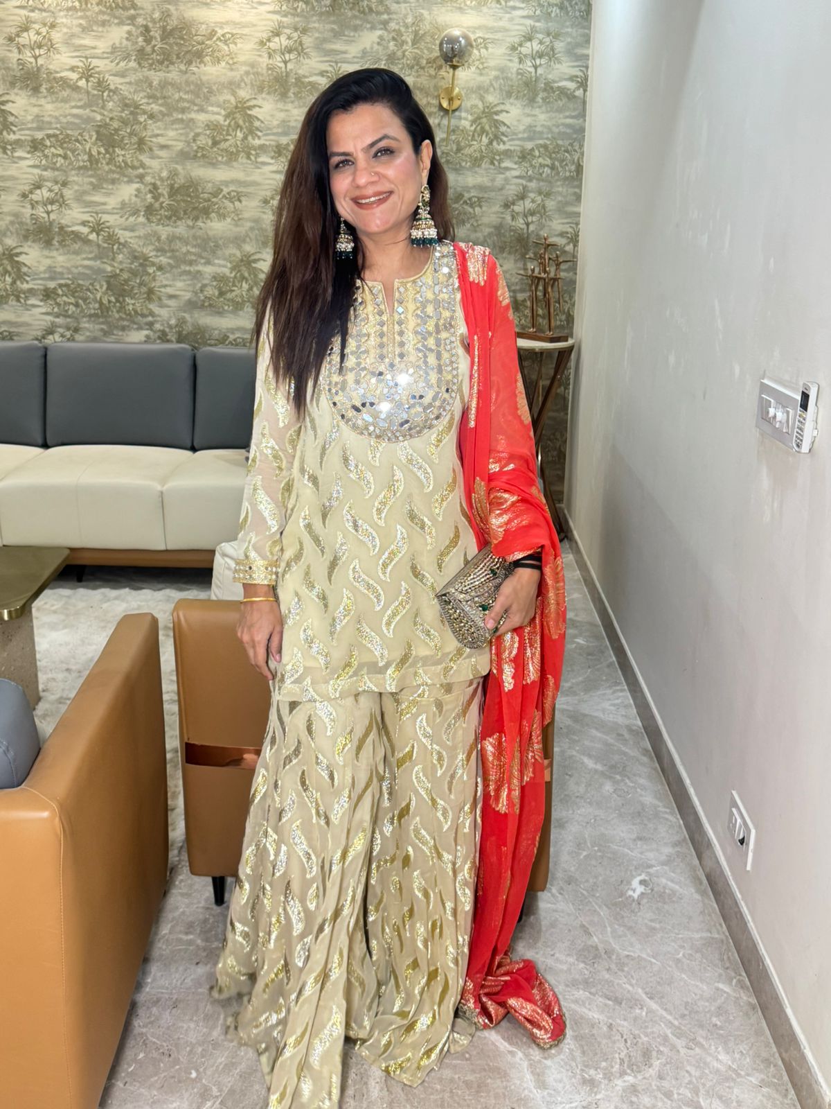 Phool - Banarsi Georgette garara suit