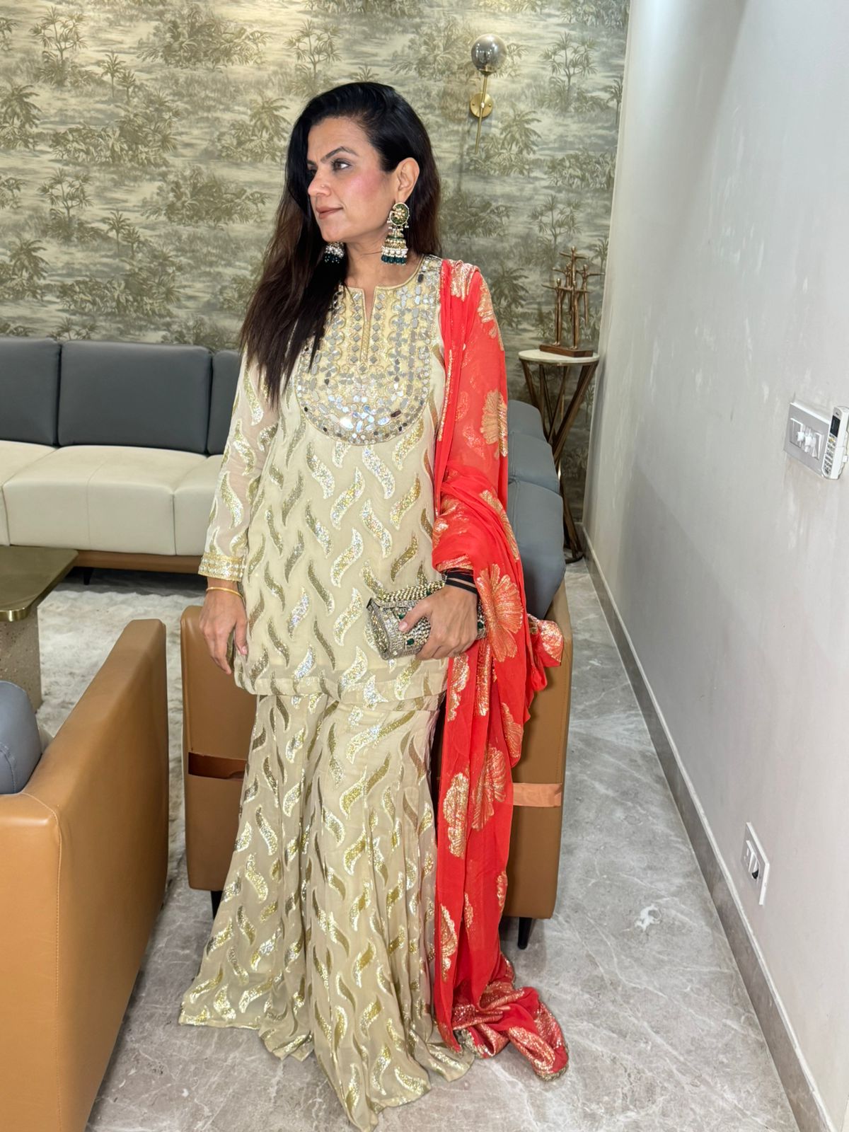 Phool - Banarsi Georgette garara suit