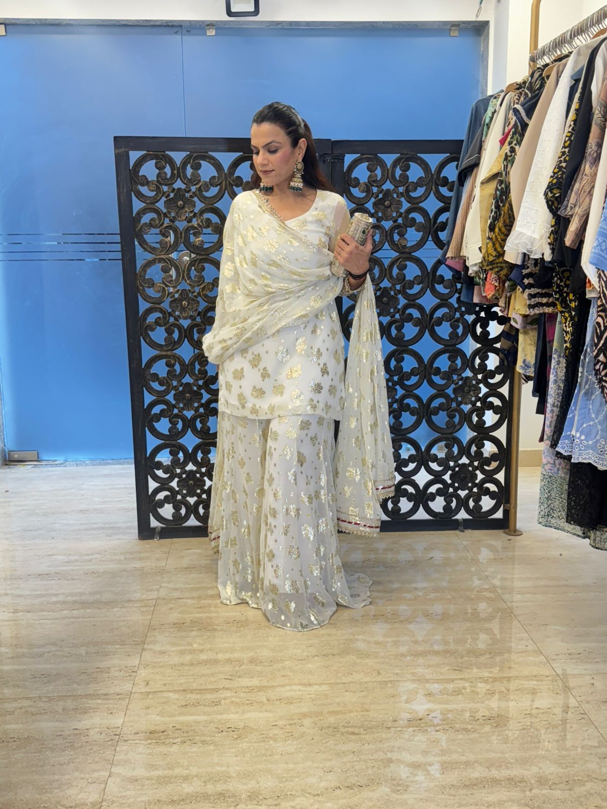 Gazal Banarasi suit
